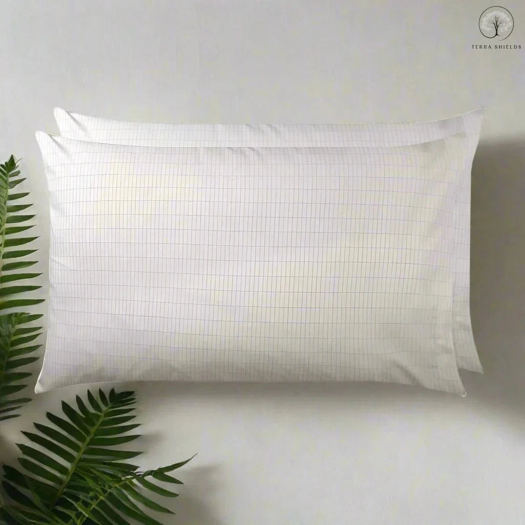 TerraShields™ Grounding Pillow Case (White)